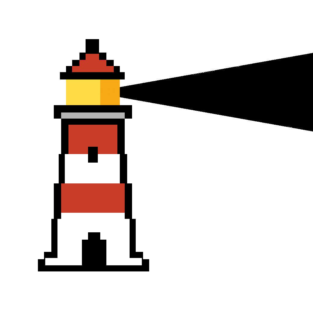 Beacondark lighthouse logo